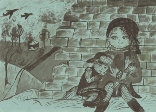 Дети войны зарисовки