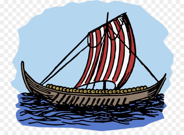Дракар корабль викингов раскраска