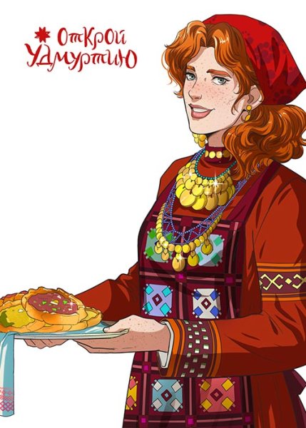 УДМУРТКА С перепечами