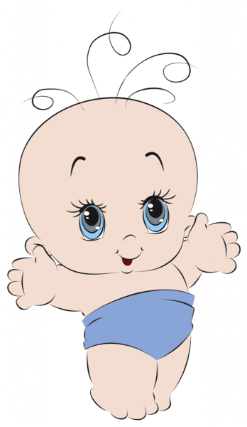 Младенец рисунок