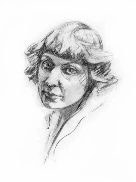 Цветаева портрет живопись