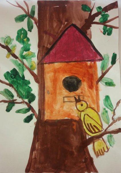 Прощание Скворушки рисунок