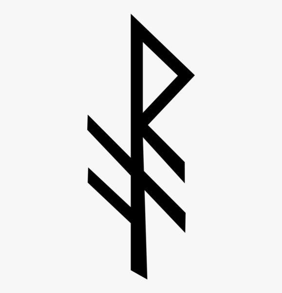 Руна Ансуз тату