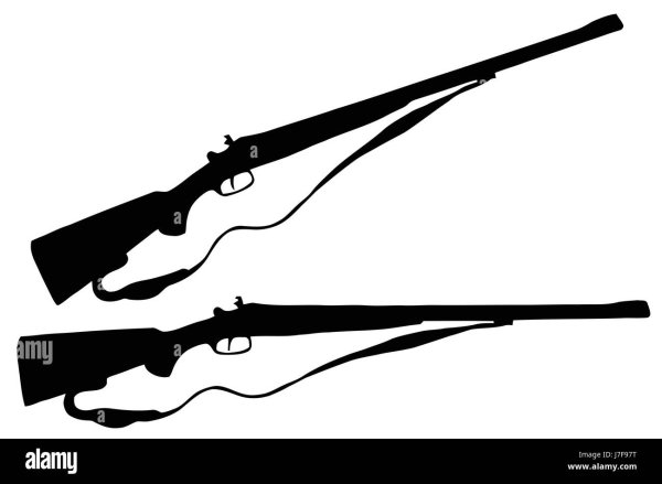 Охотничье ружье вектор