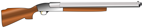 Охотничье ружье вектор