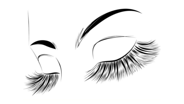 Ресницы мультяшные