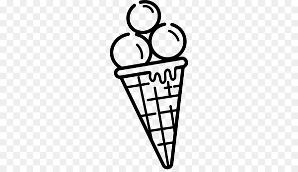 Мороженое стилизованное