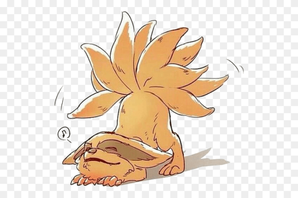 Наруто и курама для срисовки