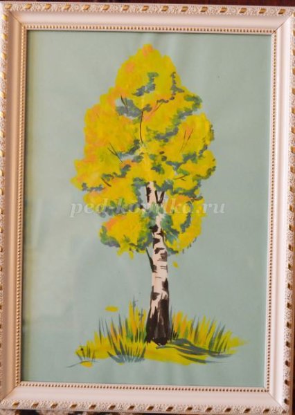 Живопись Березки абстракция
