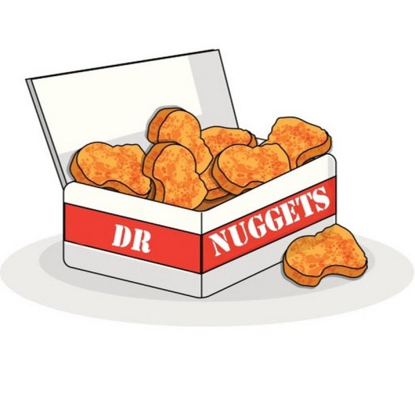 Наггетсы макдональдс рисунок
