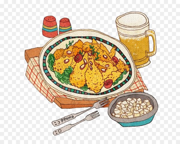 Рисунки разных блюд