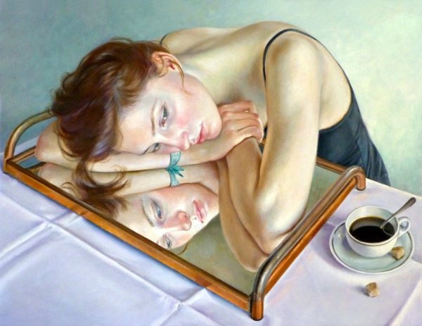 Лицо в разбитом зеркале