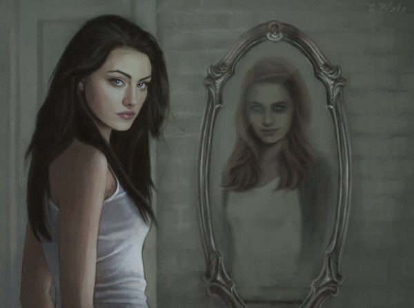 Рисование отражение