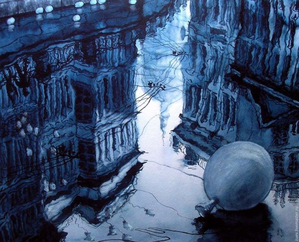 Природа карандашом