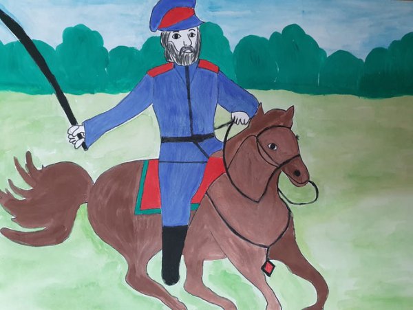 Казачьи праздники рисунки