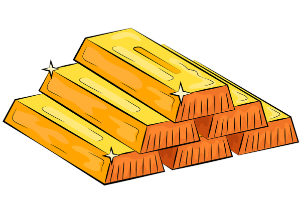 Золото мультяшное