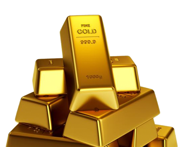 Слиток золотой