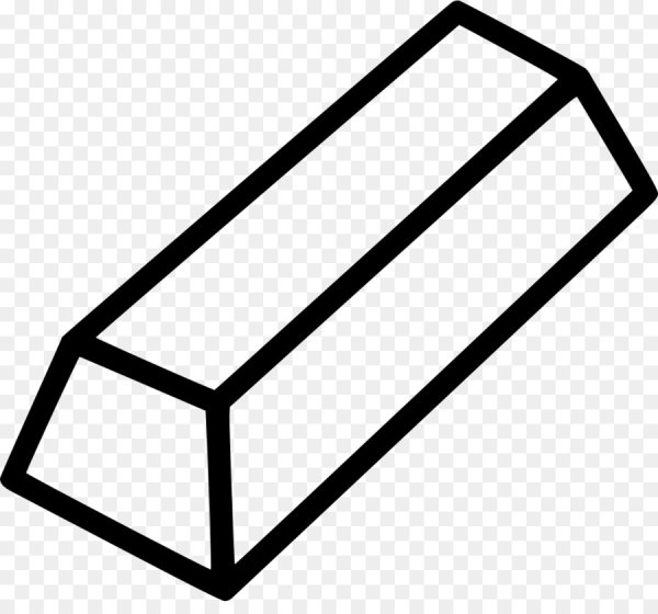 Нарисовать слиток золота