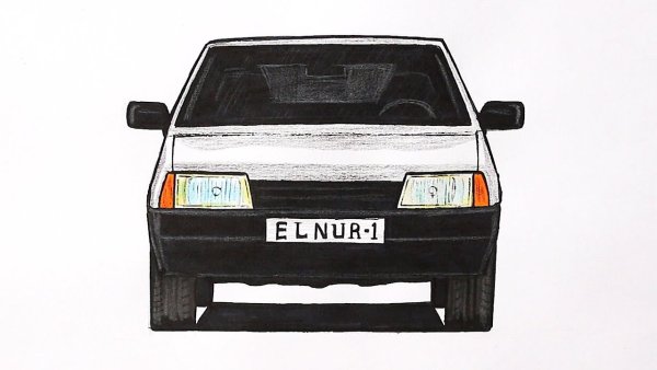 ВАЗ 2109 спереди