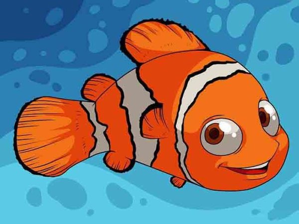 Рыбка дори сбоку