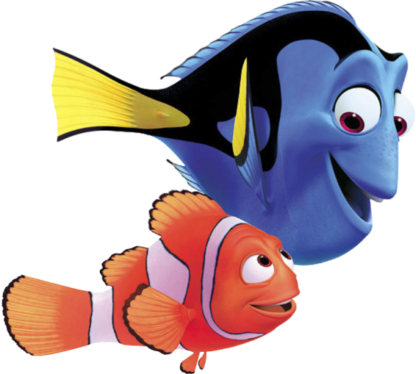 Цветная рыбка Немо