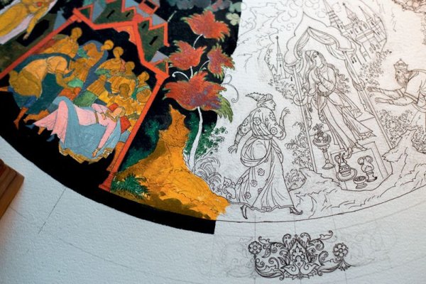 Техника Палехской миниатюры