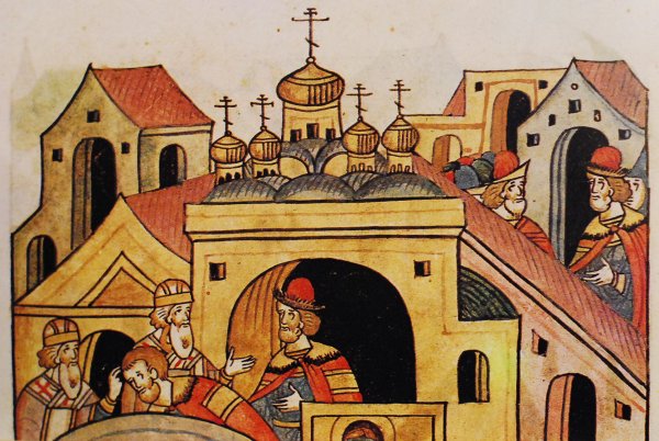 Лицевой летописный свод 16в