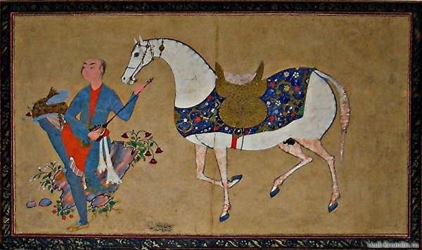 Иранская живопись миниатюра средневековья