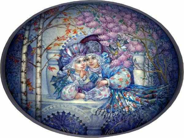 Федоскинская роспись Сергей Князев