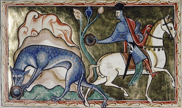 Бестиарий средневековье миниатюра