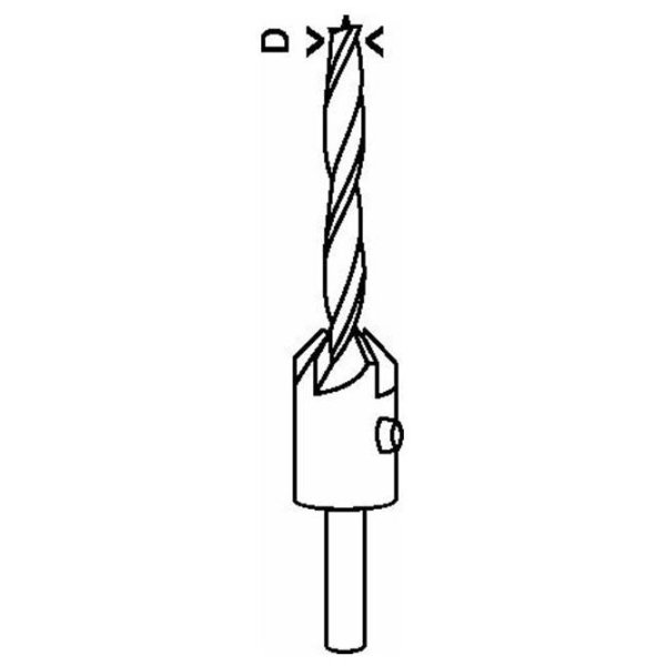 Сверло по дереву Bosch 2.608.596.391 4 x 70 мм