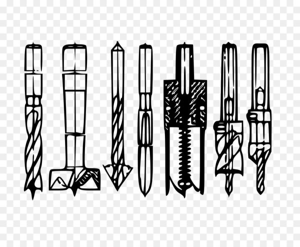 Сверло нарисовать