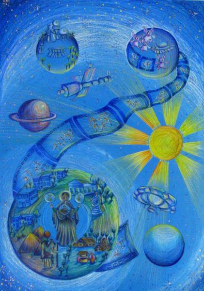 Будущая Планета карандашом