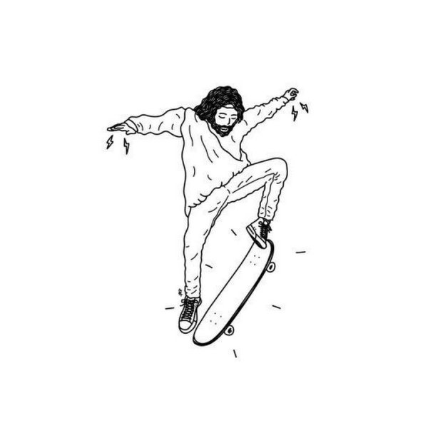 Арты скейтеров