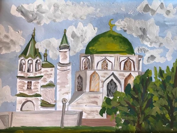 Булгары Татарстан рисунок