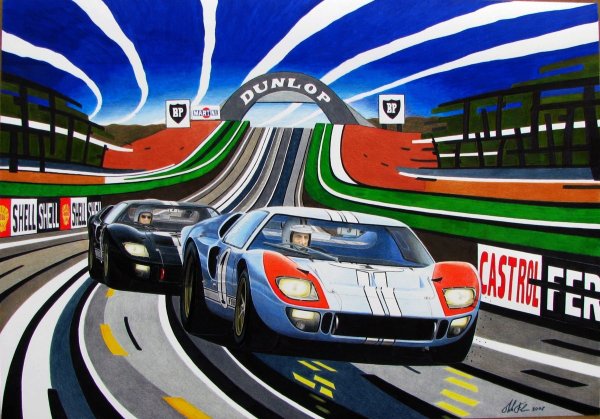 Гоночные плакаты Ле ман