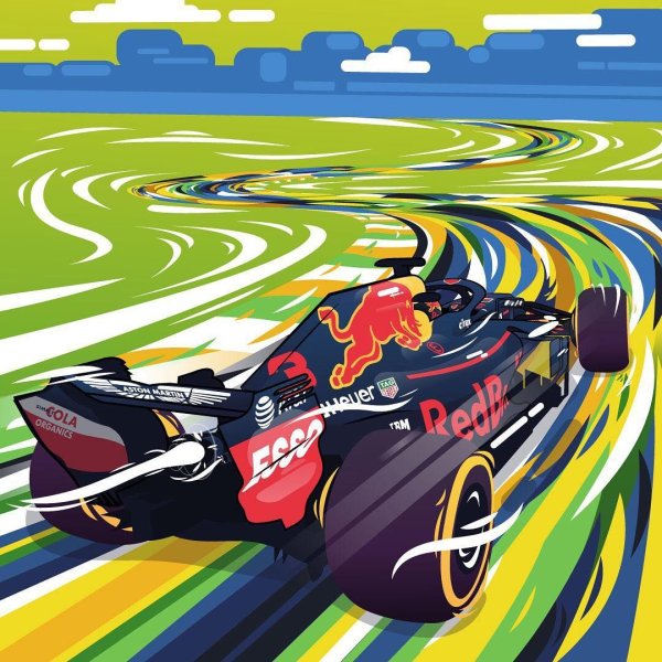 Red bull f1 арт