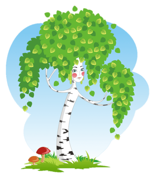 Сказочная береза