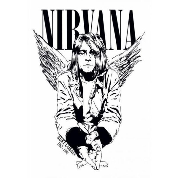 Нирвана рисунок группы