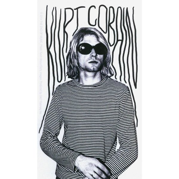 Nirvana Kurt Cobain чб