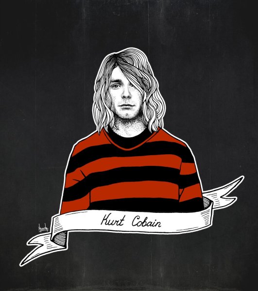Курт Кобейн аниме