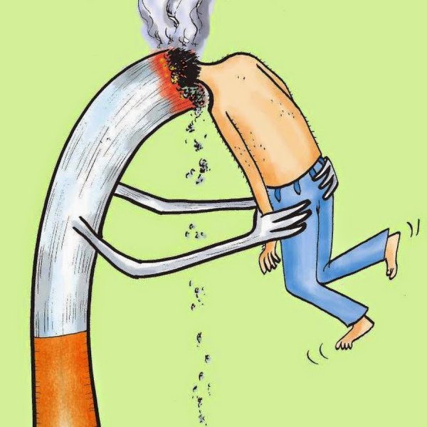 Нет курению рисунок