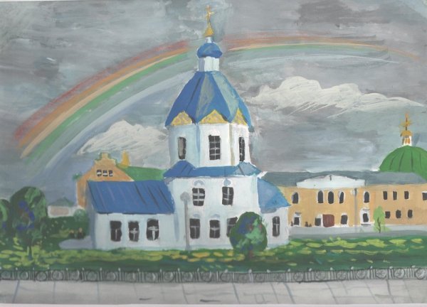 Пейзаж города Чебоксары