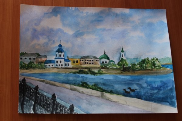 Мать покровительница Чебоксары вектор