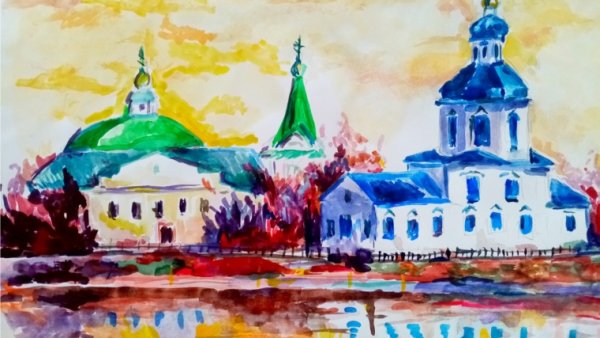 Чебоксары рисунок детский