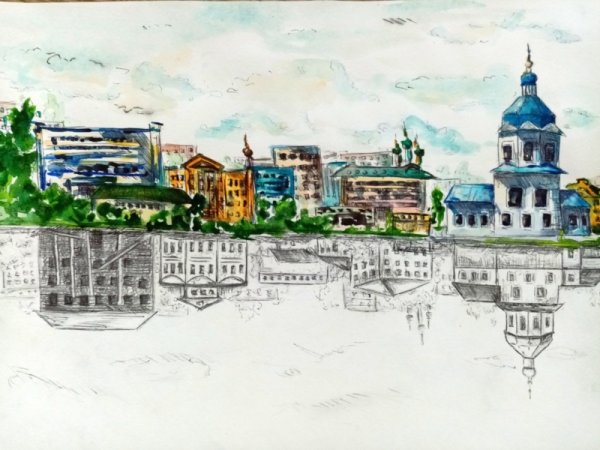 Чебоксары рисунок детский