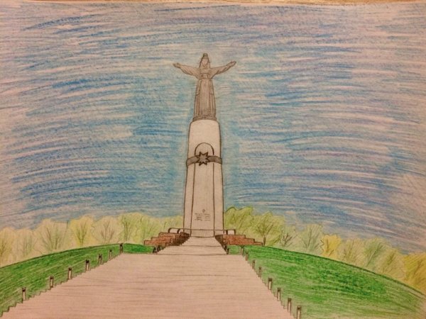 Достопримечательности Чебоксар рисунки