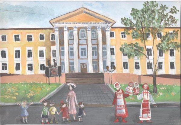 Рисунок на тему Чувашия