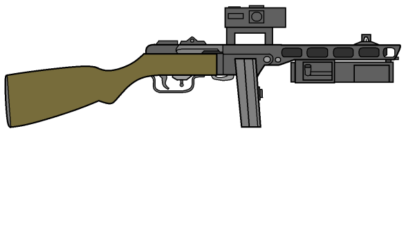 ППШ 41 шаблон