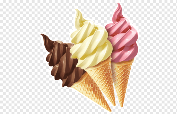 Мороженое на прозрачном фоне